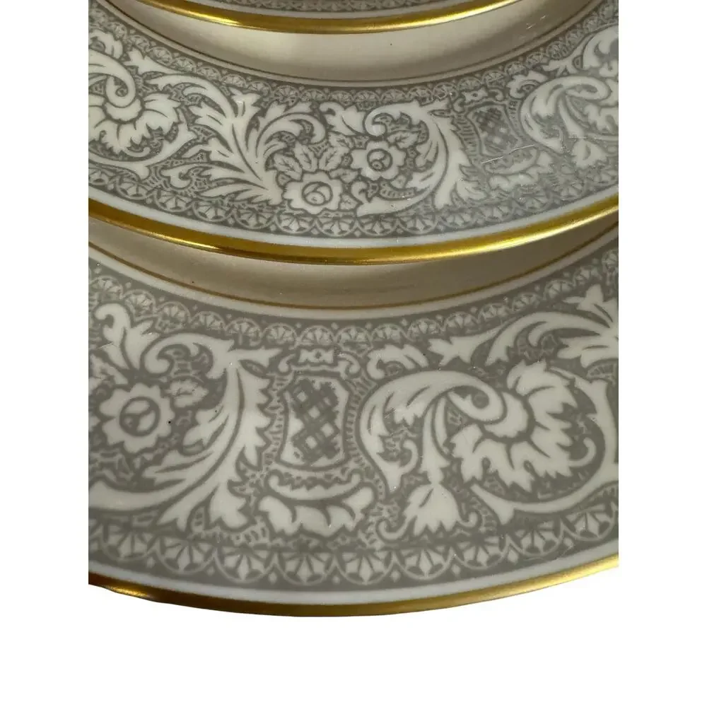 Franciscan Grey Renaissance 5 Piece Place Setting